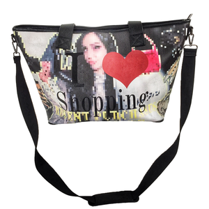 I <3 shopping tote