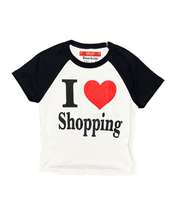 I Love Shopping tee