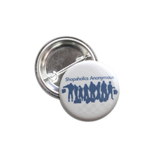 Shopaholic button